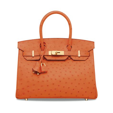 hermes birkin orange ostrich price